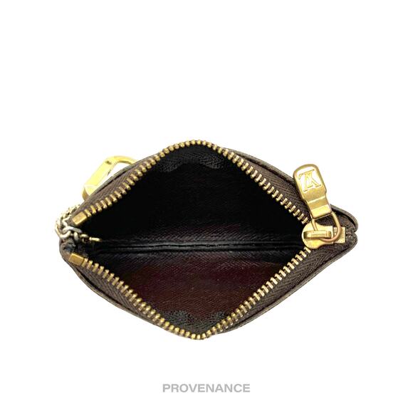🔴 Louis Vuitton Key Pouch Cles - Damier Ebene - Picture 6 of 9